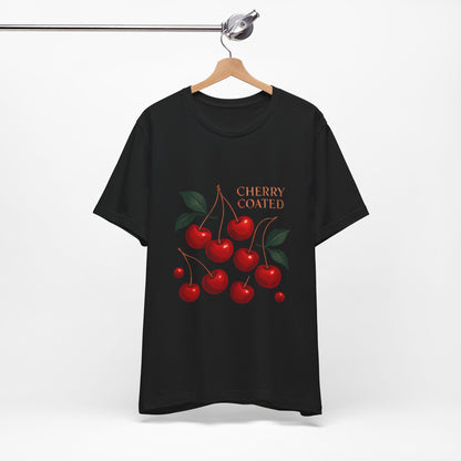 Cherry Coated Tee — Vintage Cherry Graphic T-Shirt