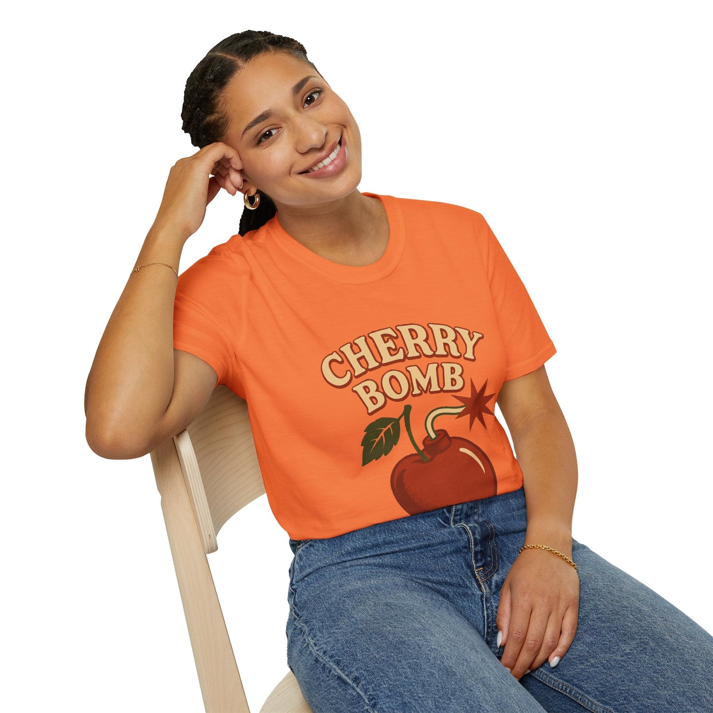Cherry Bomb Soft Style T-Shirt for Women