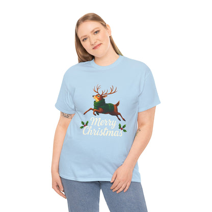 Merry Christmas Reindeer Tee