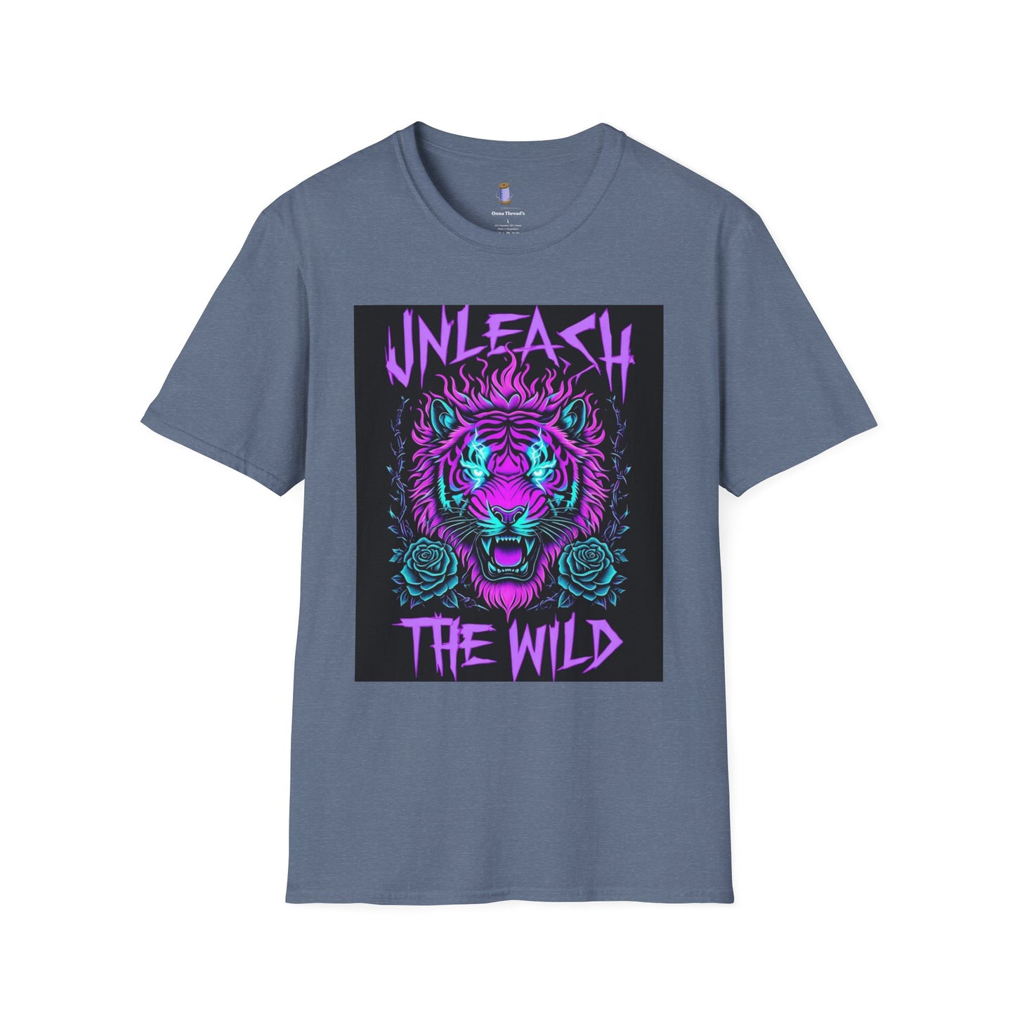 Unleash the Wild Graphic Tee | Cool Graphic Shirt, Unisex T-Shirt, Animal Lover Gift, Nature-Inspired Fashion, Festival Wear