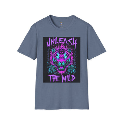 Unleash the Wild Graphic Tee | Cool Graphic Shirt, Unisex T-Shirt, Animal Lover Gift, Nature-Inspired Fashion, Festival Wear