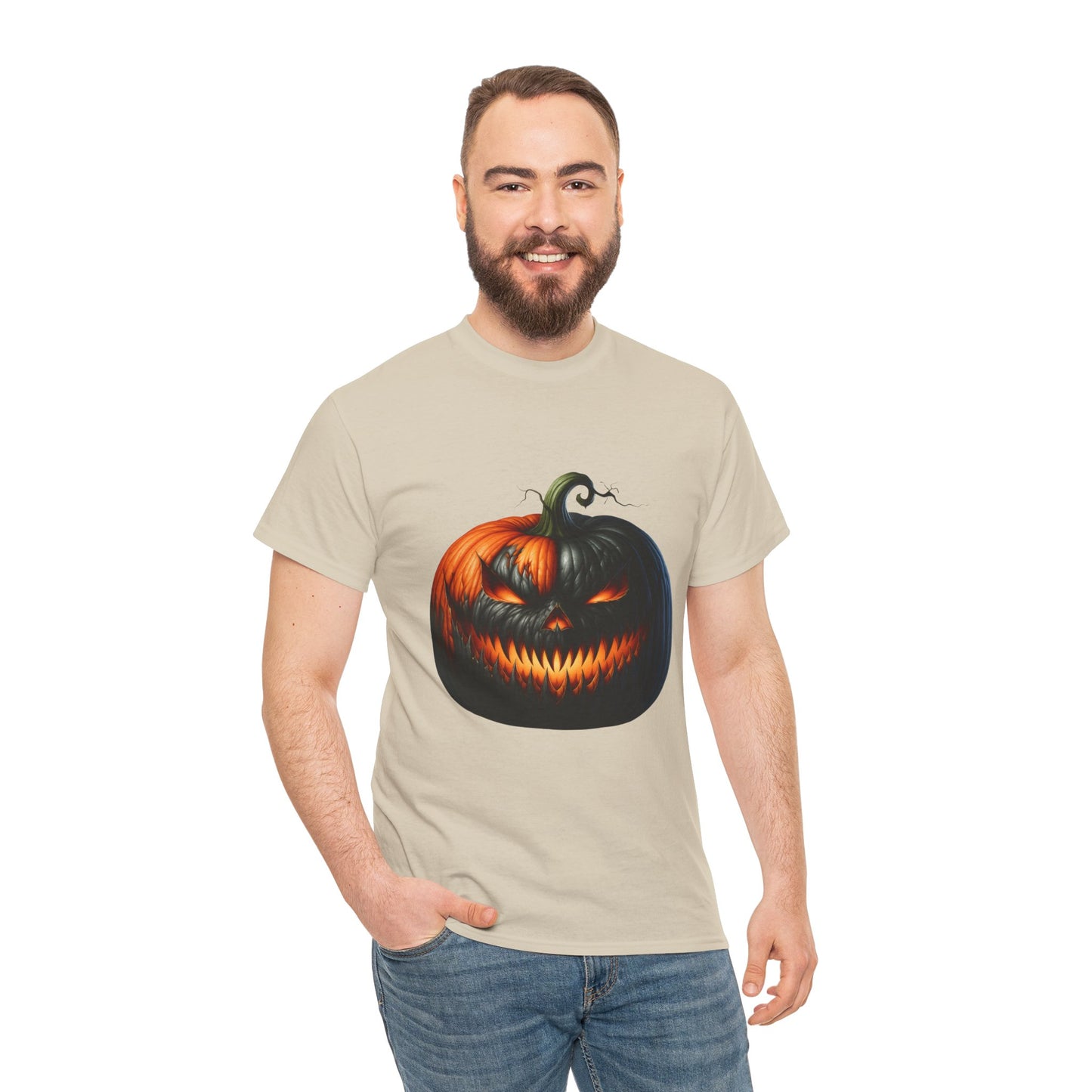 Sinister Pumpkin – Halloween Glow Tee