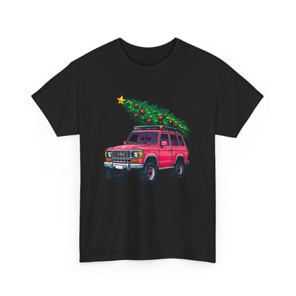 Pink SUV Christmas Tree Tee