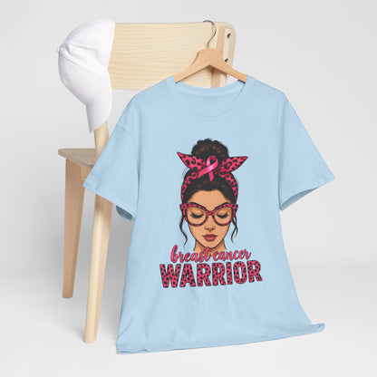 Breast Cancer Warrior Tee - Pink Ribbon Support