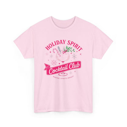 Holiday Spirit Cocktail Club Tee