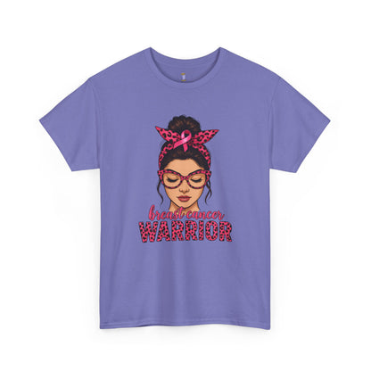 Breast Cancer Warrior Tee, Inspirational T-Shirt for Survivors, Supportive Gift for Cancer Awareness Events, Unisex Cotton Top, [...]