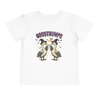 Goosebumps Halloween Toddler Tee - Funny Spooky Xmas