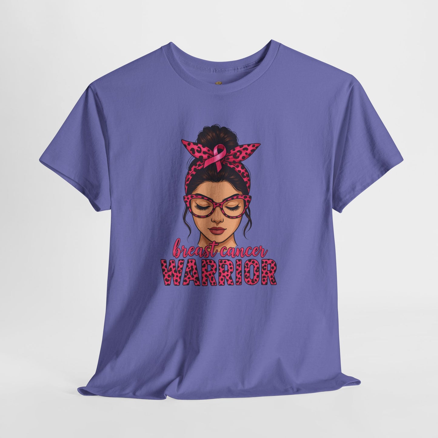Breast Cancer Warrior Tee, Inspirational T-Shirt for Survivors, Supportive Gift for Cancer Awareness Events, Unisex Cotton Top, [...]