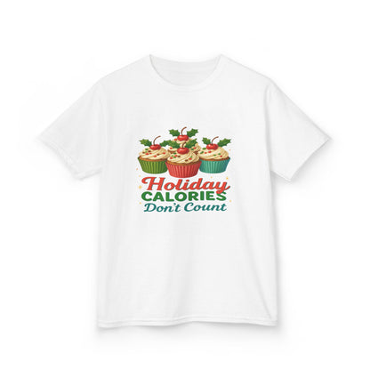 Holiday Calories Don't Count Dino Cupcake Tee