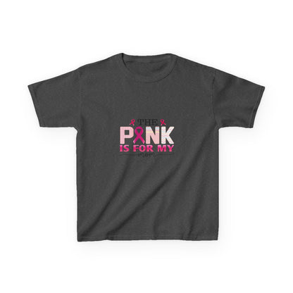 Pink Ribbon Mom Dinosaur Tee - Breast Cancer Awareness