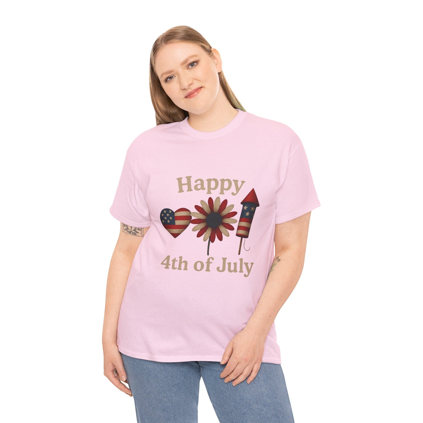 Happy 4th of July Patriotic Tee