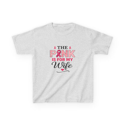 Pink Ribbon Wife Support Tee - Breast Cancer Awareness