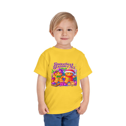 Sweetest Season Gingerbread Christmas Toddler Tee