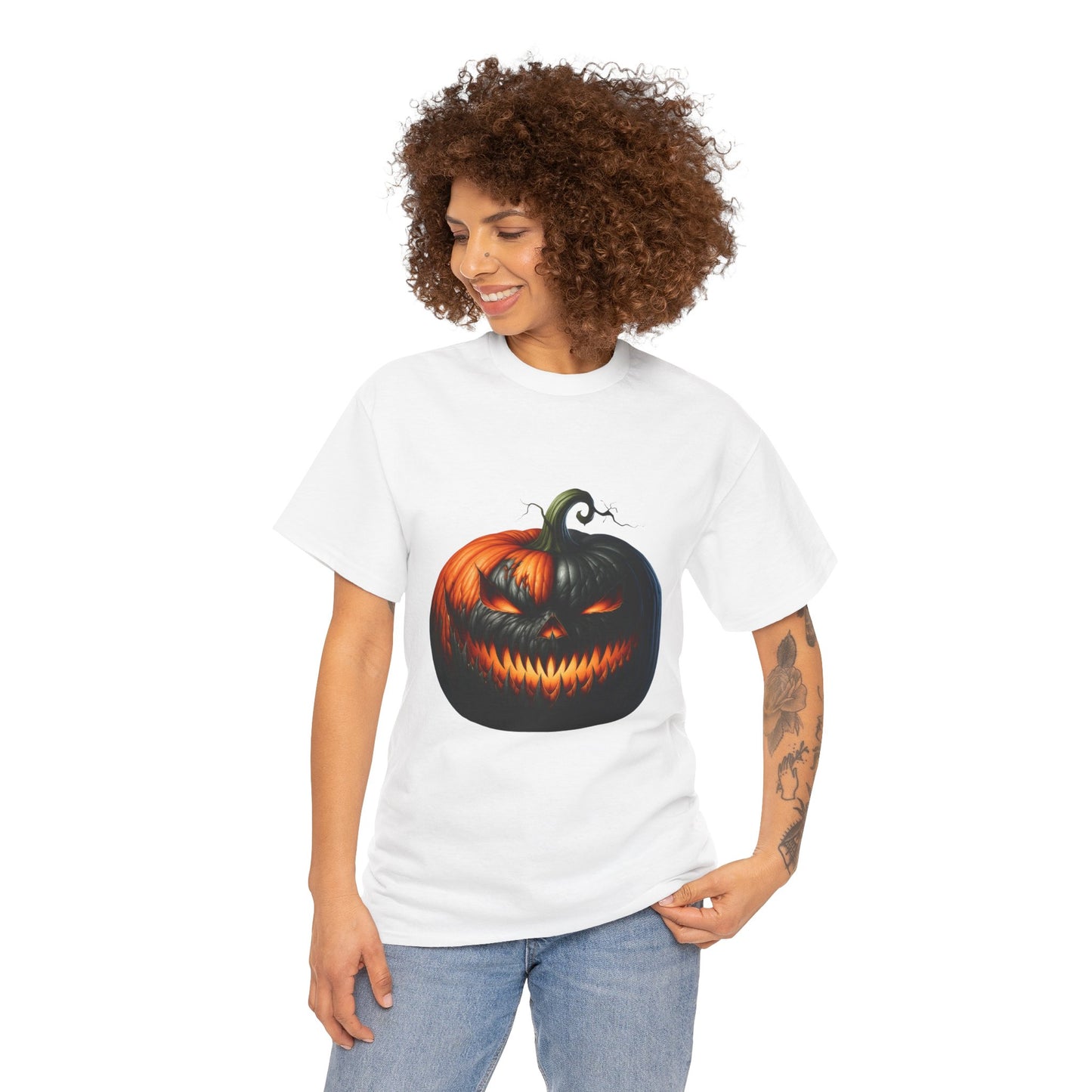 Sinister Pumpkin – Halloween Glow Tee