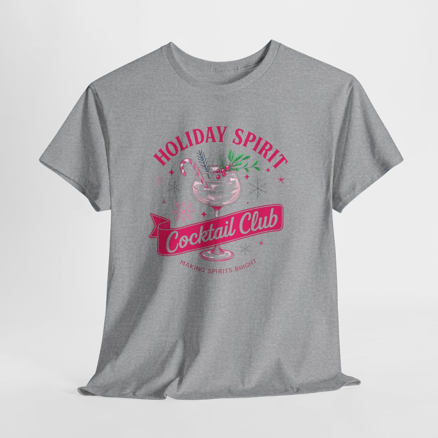 Holiday Spirit Cocktail Club Tee