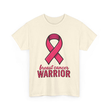 Breast Cancer Warrior Pink Ribbon Tee