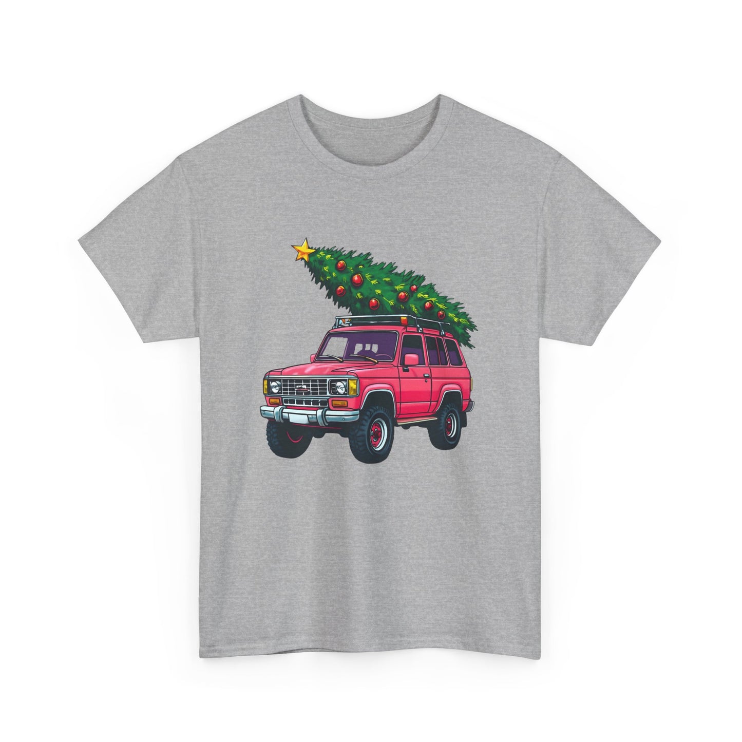 Pink SUV Christmas Tree Tee