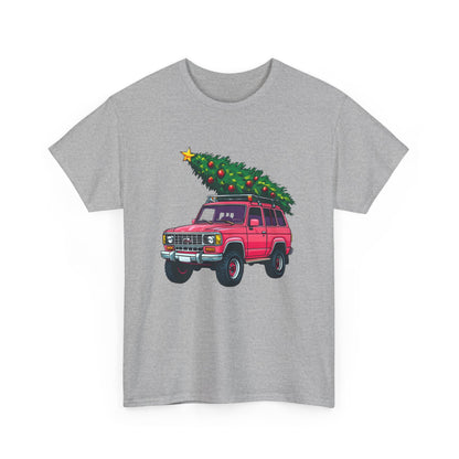Pink SUV Christmas Tree Tee