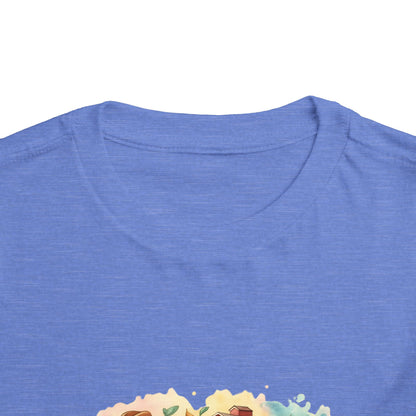 Toddler Tee Tennessee Watercolor Illustration