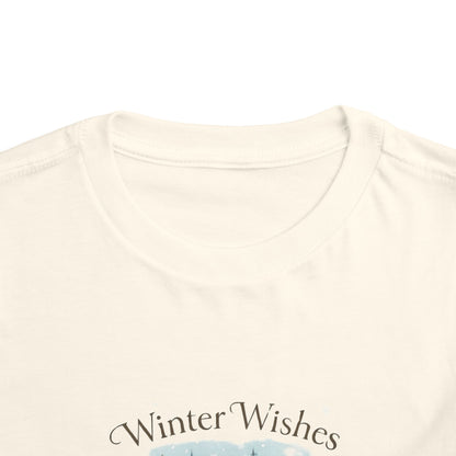 Winter Wishes Cottage Christmas Tee - Toddler Holiday