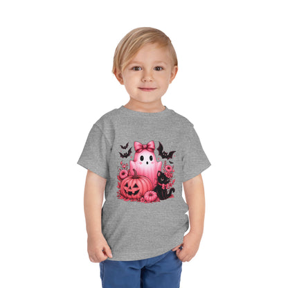 Toddler Spooky Ghost Halloween Tee