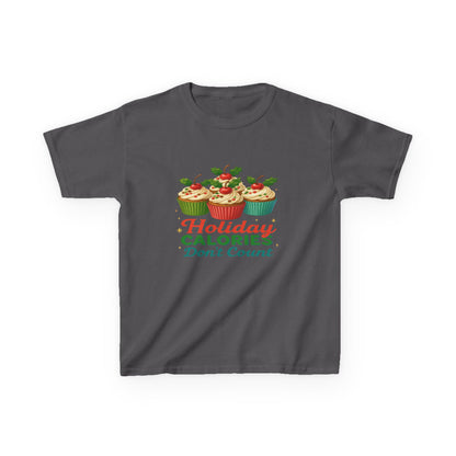 Holiday Calories Don't Count Dino Cupcake Tee
