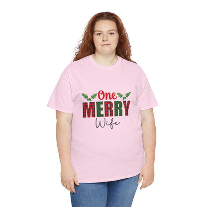 One Merry Wife Christmas Tee