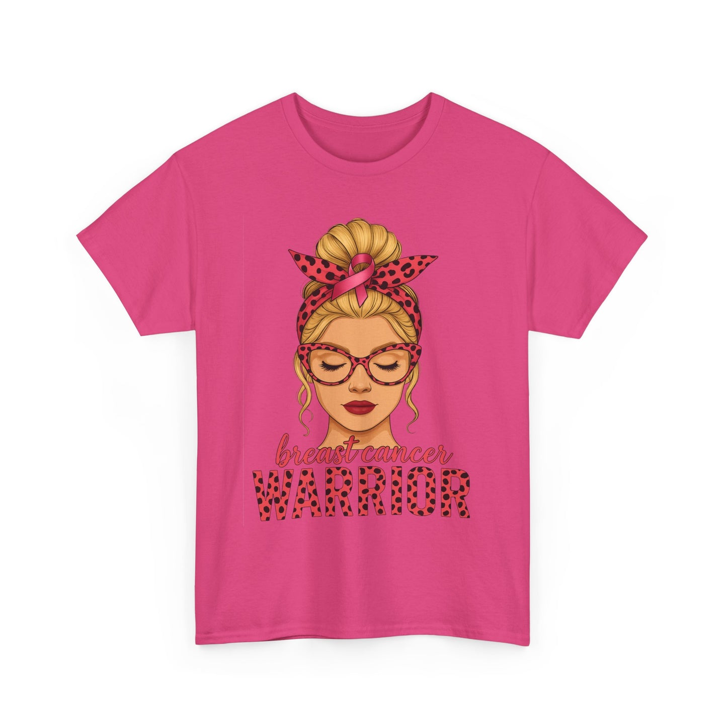 Breast Cancer Warrior Tee - Pink Ribbon Support