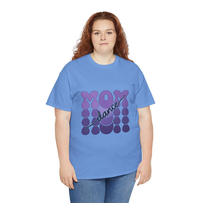 MOM Dance – Purple Letter Stage Spirit Tee