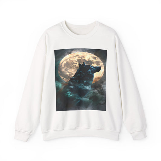 Wolf Moon Howl Halloween Sweatshirt