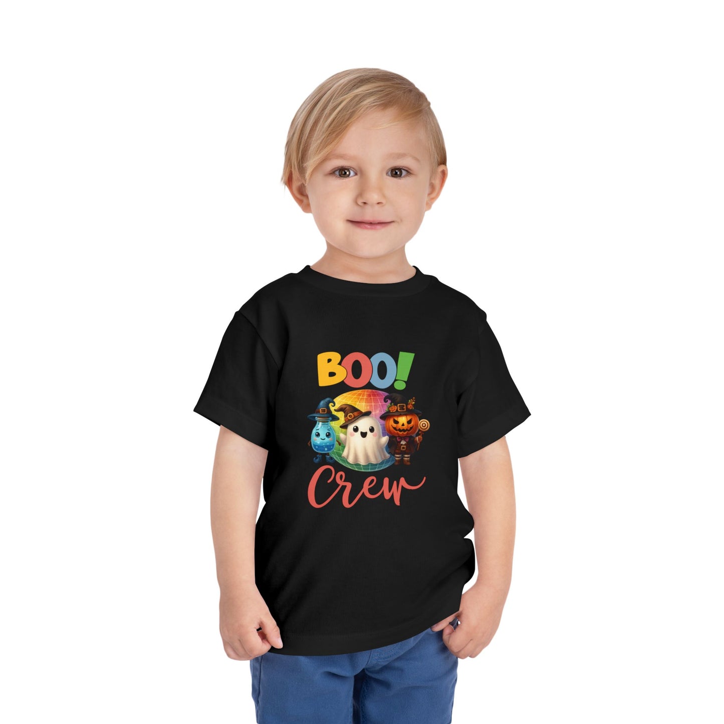 Adorable Toddler Halloween Tee - Fun Boo Crew Shirt for Kids, Perfect for Halloween Parties, Trick or Treat, Fall Celebrations, Cute [...]