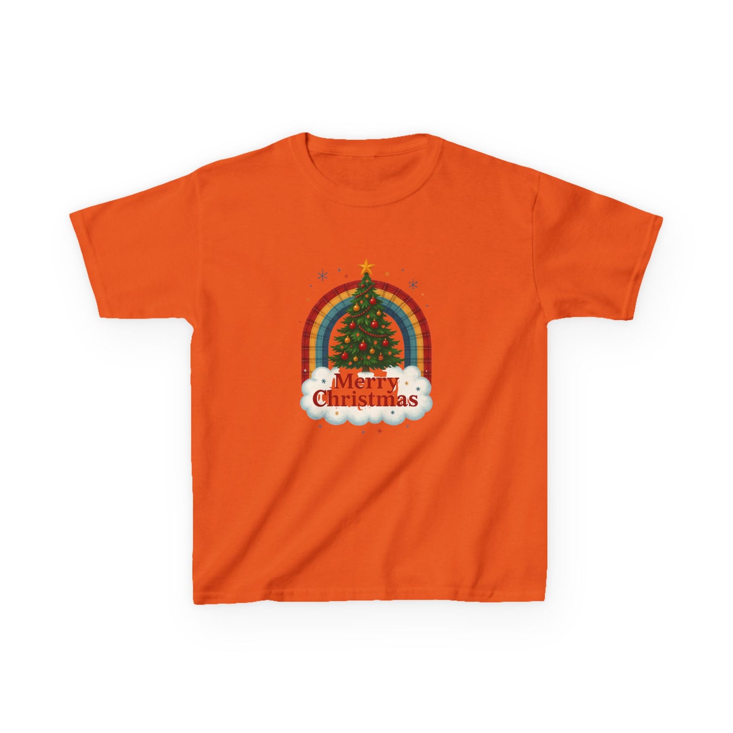 Merry Christmas Dinosaur Tee - Kids Holiday Shirt