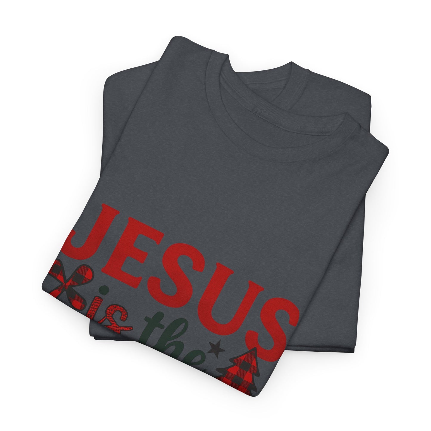 Jesus is the Reason Christmas Tee - Faith-Based Holiday Gift