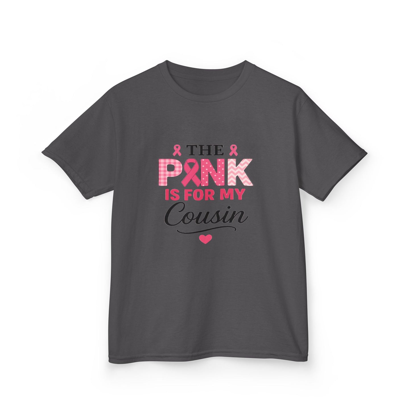 Pink Ribbon Cousin Tee - Breast Cancer Awareness