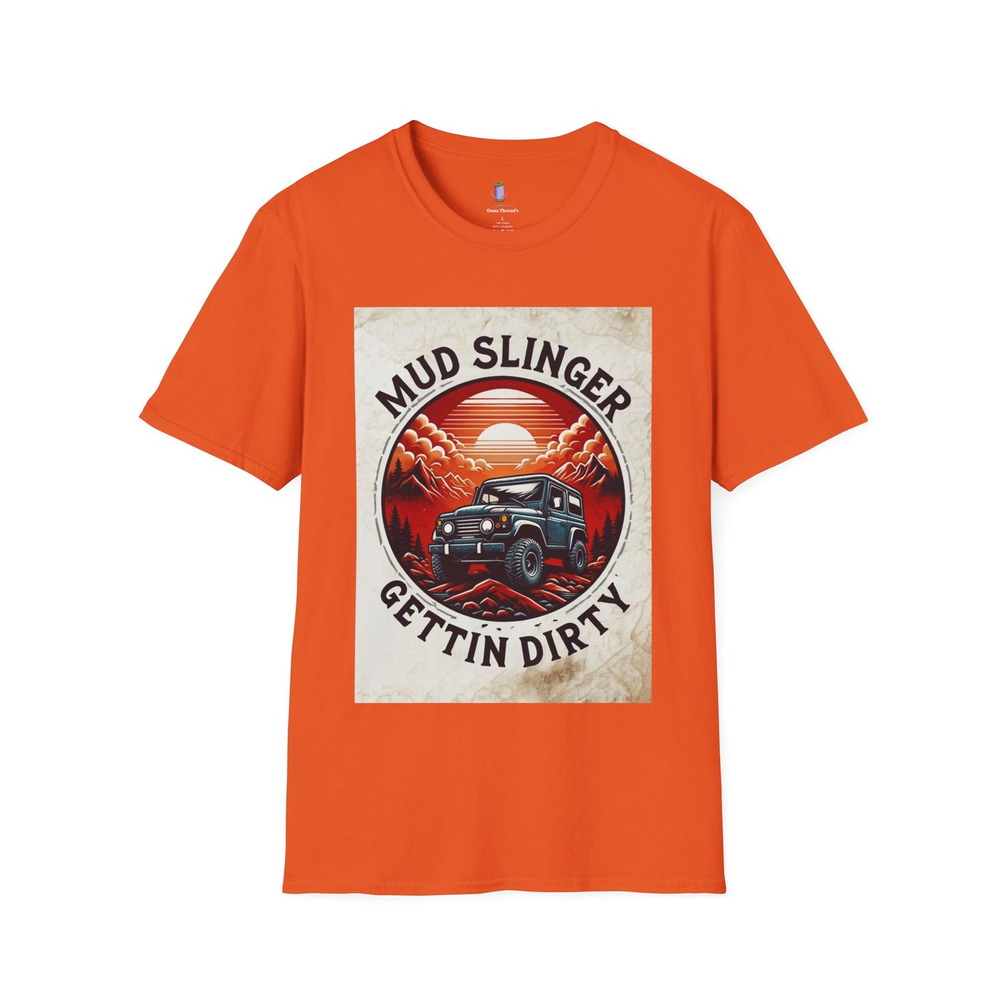 Mud Slinger Unisex Softstyle T-Shirt - Gettin' Dirty Graphic Tee, Off-Roading Apparel, Adventure Outfit, Jeep Lovers Gift, Outdoor [...]