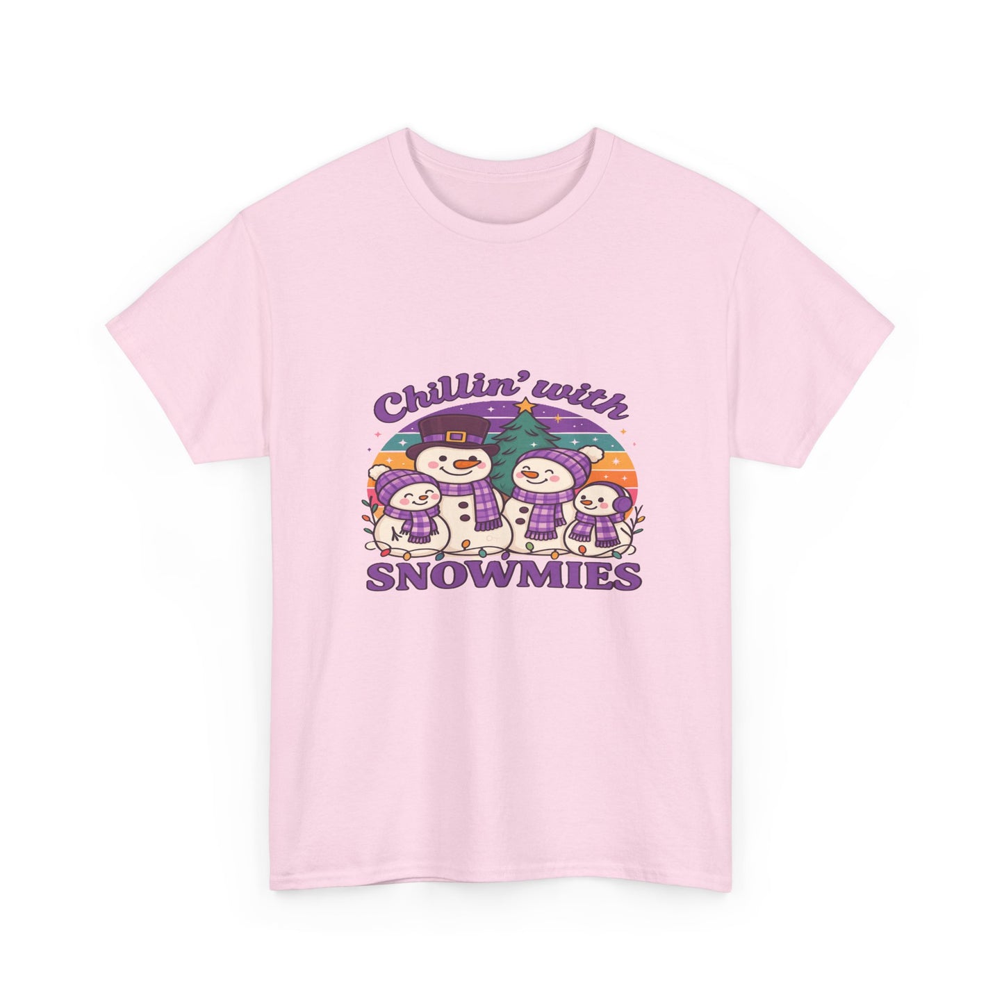 Snowman Tee - Chillin' with SNOWMIES