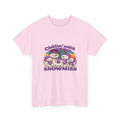 Snowman Tee - Chillin' with SNOWMIES
