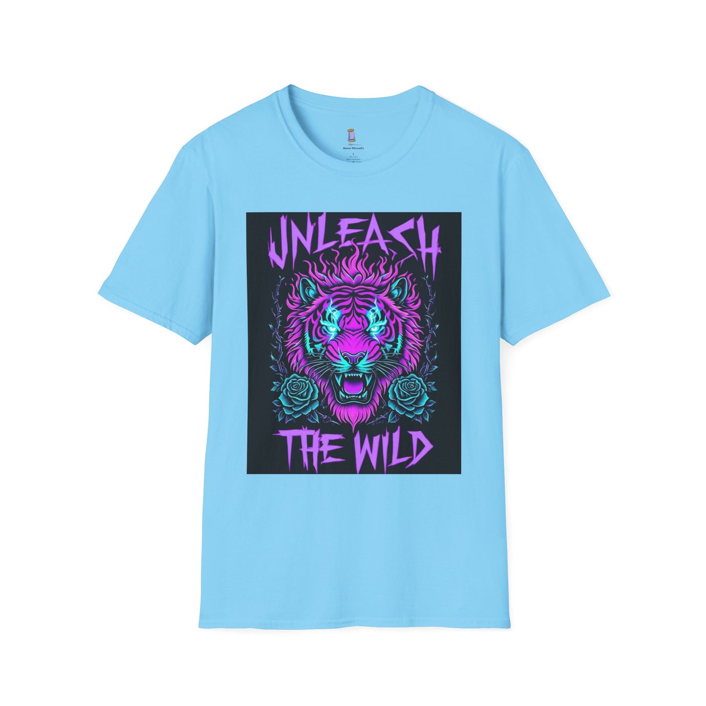 Unleash the Wild Graphic Tee | Cool Graphic Shirt, Unisex T-Shirt, Animal Lover Gift, Nature-Inspired Fashion, Festival Wear