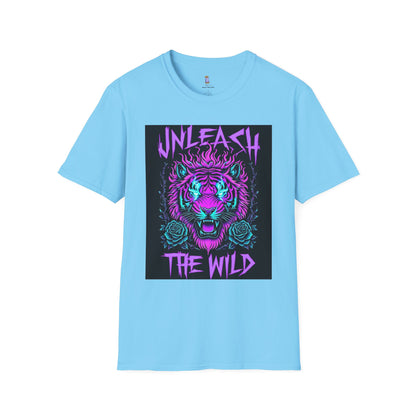 Unleash the Wild Graphic Tee | Cool Graphic Shirt, Unisex T-Shirt, Animal Lover Gift, Nature-Inspired Fashion, Festival Wear