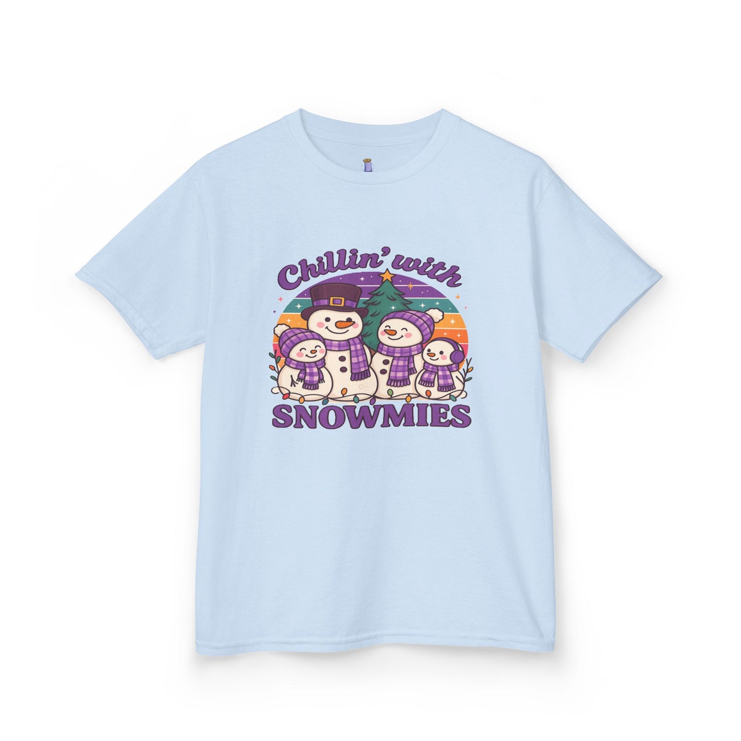 Kids Snowman Tee, Fun Winter T-Shirt, Holiday Gift for Kids, Christmas Apparel, Cute Snowmies Design, Cozy Cotton Tee