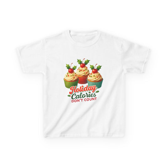 Holiday Cupcake Dino Tee - Christmas Fun!