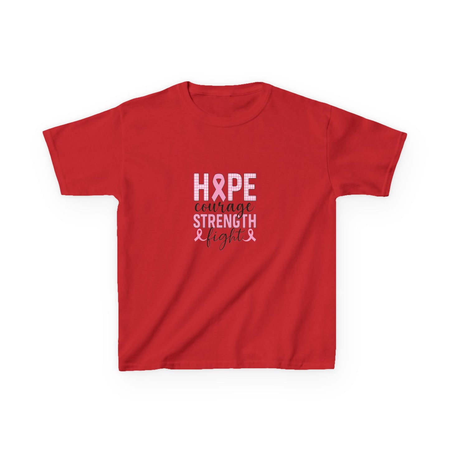 Hope, Strength & Courage Dinosaur Christmas Tee