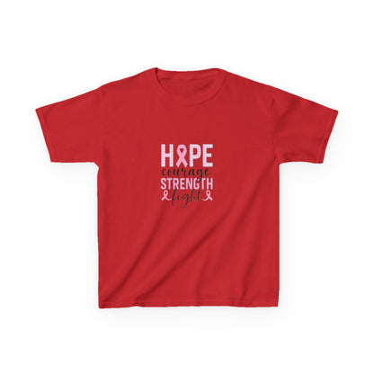 Hope, Strength & Courage Dinosaur Christmas Tee