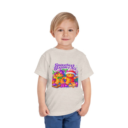 Sweetest Season Gingerbread Christmas Toddler Tee