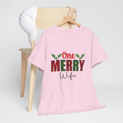 One Merry Wife Christmas Tee