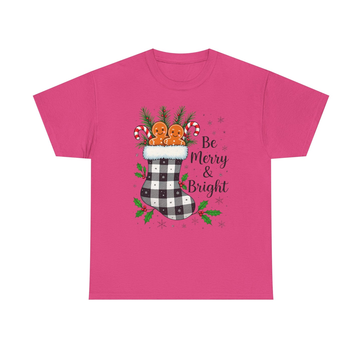 Merry & Bright  Stocking Tee