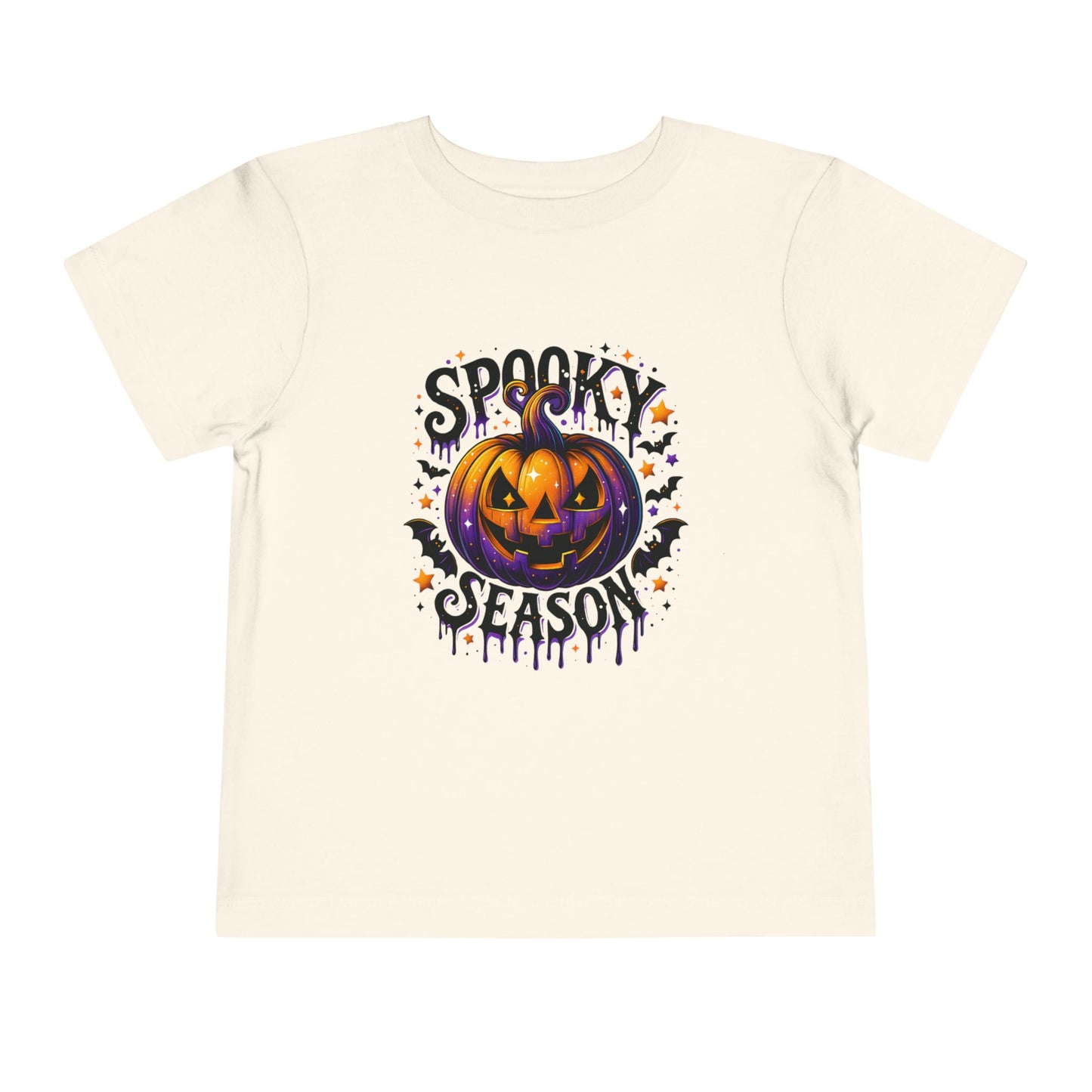 Spooky Season Jack-o'-Lantern Toddler Tee