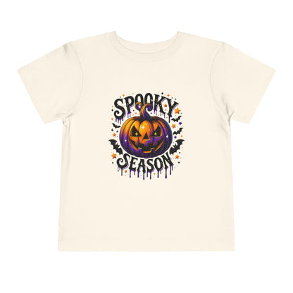 Spooky Season Jack-o'-Lantern Toddler Tee