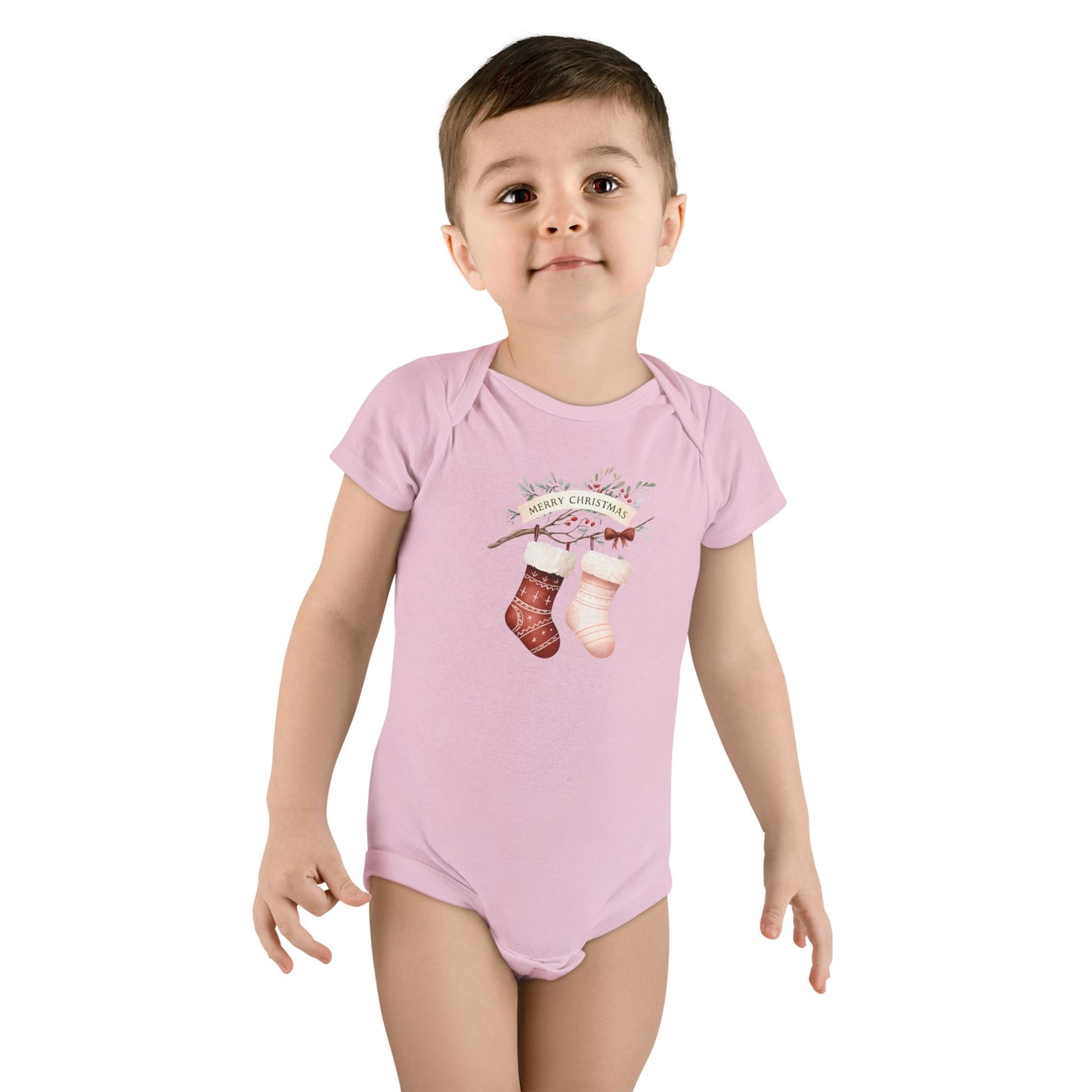 Christmas Baby Onesie, Infant Holiday Outfit, Cute Christmas Gift, Baby Shower Gift, Newborn Christmas Bodysuit