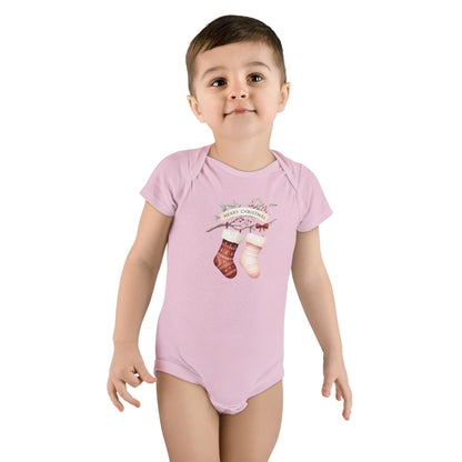 Christmas Baby Onesie, Infant Holiday Outfit, Cute Christmas Gift, Baby Shower Gift, Newborn Christmas Bodysuit